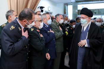 در دیدار فرماندهان ارشد نیروهای مسلح ۱۴۰۲/۱/۲۷